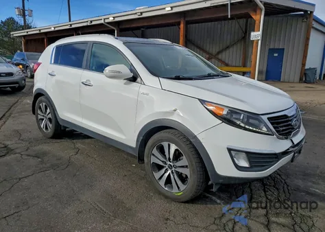 2012 Kia Sportage Ex from USA, damaged, VIN KNDPCCA2XC7246816